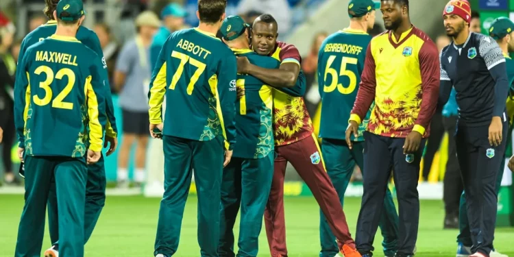Alzarri Joseph escapes the run-out in Adelaide thanks to a mistake by Australia vs. West Indies. 1 Alzarri Joseph escapes the run-out in Adelaide thanks to a mistake by Australia vs. West Indies.