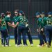 Ireland thrashes Zimbabwe in a five-match Twenty20 International series, and Orla Prendergast excels once more. 7 Ireland thrashes Zimbabwe in a five-match Twenty20 International series, and Orla Prendergast excels once more.