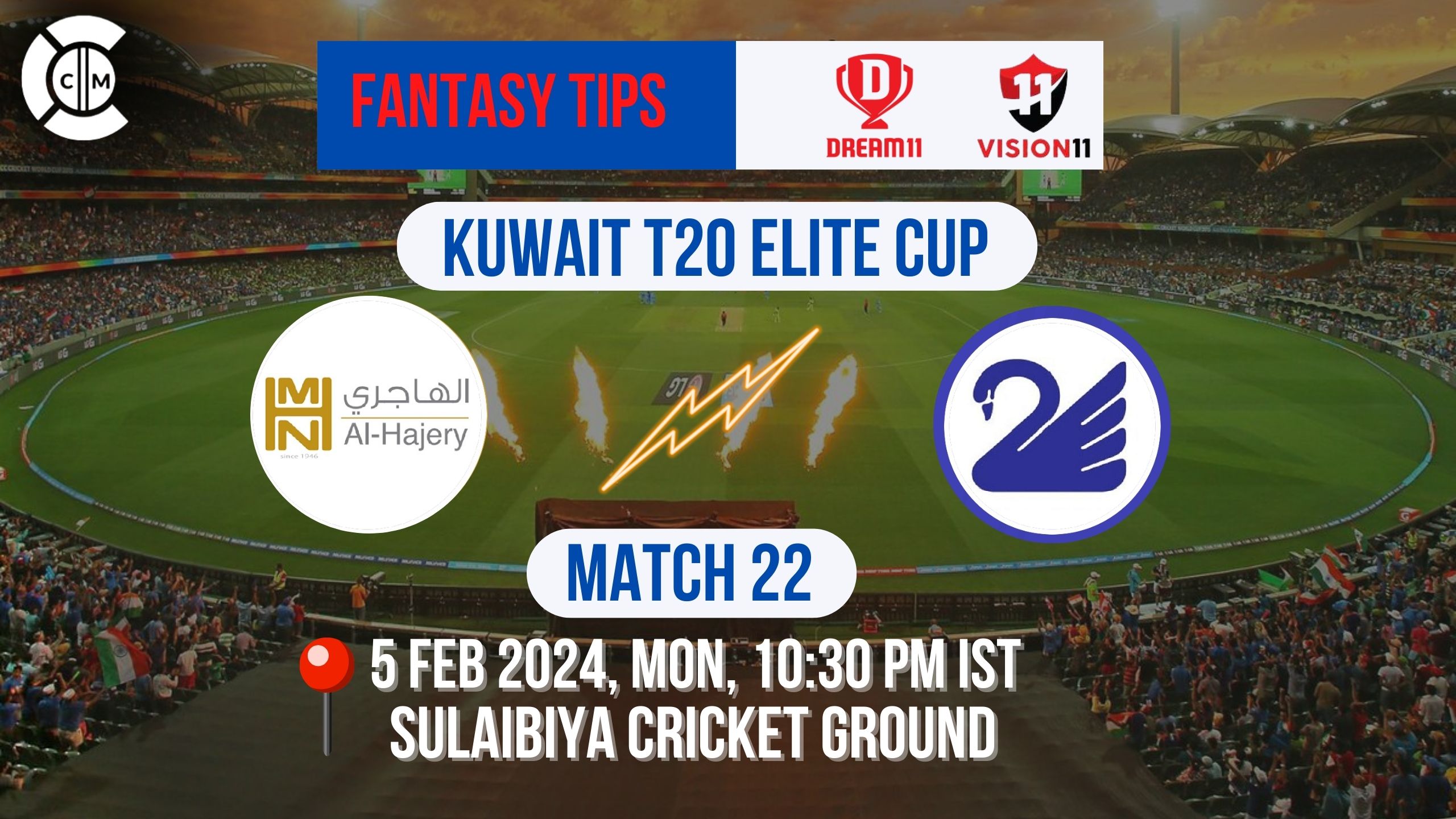 ALH vs KS Dream11 Prediction, Fantasy Cricket Tips, Playing XI, Pitch Report & Injury Updates For Eliminator of Kuwait T20 Elite Cup 2024