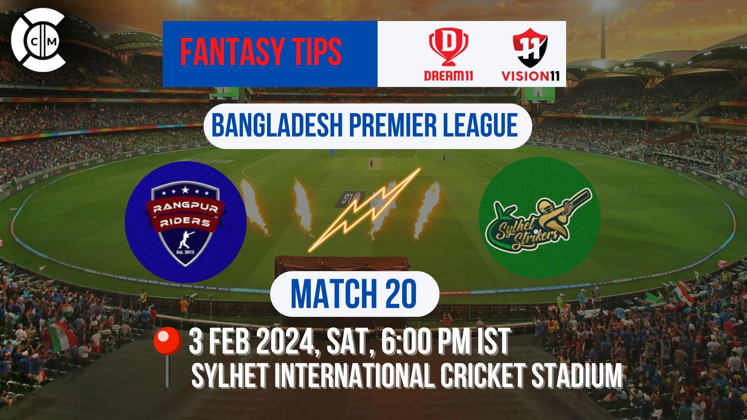 SYL vs RAN Dream11 Prediction, BPL Fantasy Cricket Tips, Playing 11, Injury Updates & Pitch Report For Match 20