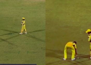 Fact Check: Did Matheesha Pathirana touch MS Dhoni's feet prior to bowling?