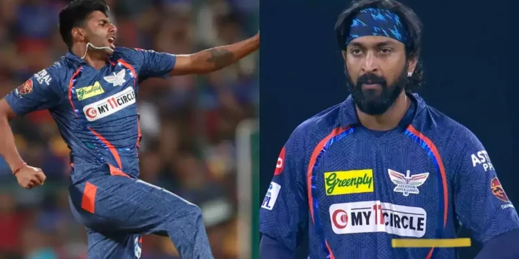 "He appeared fine," says Krunal Pandya of their conversation with Mayank Yadav after the Lucknow injury scare 1 "He appeared fine," says Krunal Pandya of their conversation with Mayank Yadav after the Lucknow injury scare