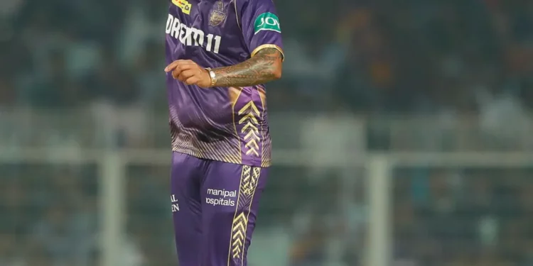 The IPL's period of declining high scores is embodied by Sunil Narine and KKR. 1 The IPL's period of declining high scores is embodied by Sunil Narine and KKR.