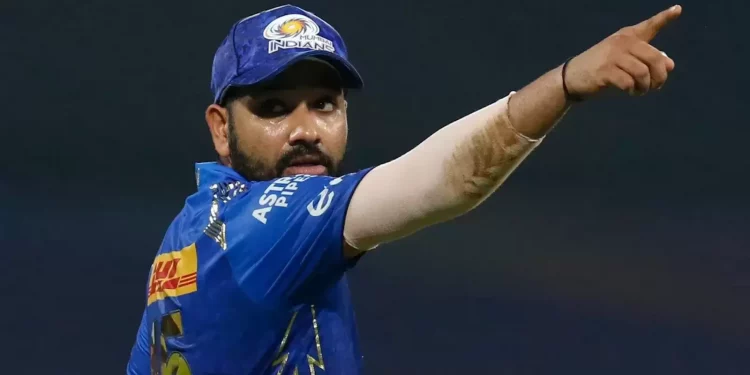 The fourth player in the IPL to reach 100 catches is Rohit Sharma