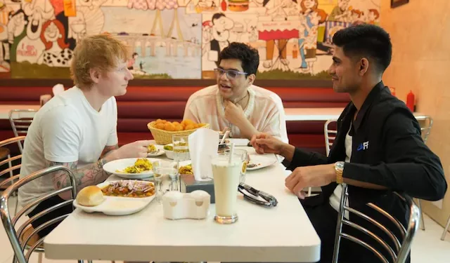 Shubman Gill and Ed Sheeran have a humorous conversation on KKR retention 1 Shubman Gill and Ed Sheeran have a humorous conversation on KKR retention