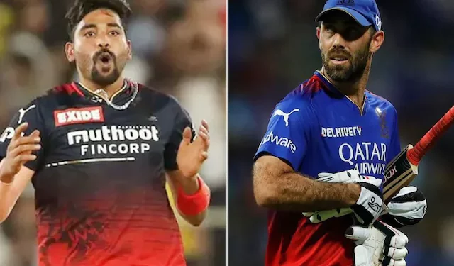 Why aren't Glenn Maxwell and Mohammed Siraj participating in the RCB vs. SRH IPL 2024 Match 30?