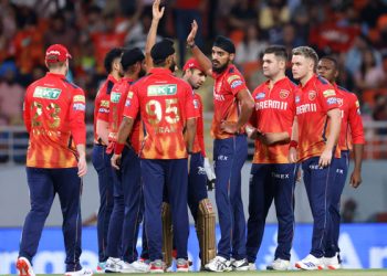 Harshal Patel is optimistic about Punjab Kings' prospects of making the playoffs, saying, "Never seen a team out of race before 13–14 games." 1 Harshal Patel is optimistic about Punjab Kings' prospects of making the playoffs, saying, "Never seen a team out of race before 13–14 games."