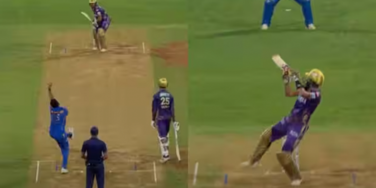 Shot of the Day: In MI vs. KKR, Match 51, Manish Pandey skillfully counters Jasprit Bumrah with an uppercut 1 Shot of the Day: In MI vs. KKR, Match 51, Manish Pandey skillfully counters Jasprit Bumrah with an uppercut