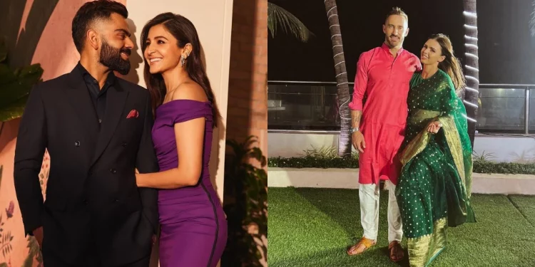 On Anushka Sharma and Imari's birthdays, RCB openers Virat Kohli and Faf du Plessis post sweet messages