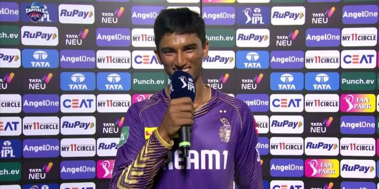 When KKR vs MI in IPL 2024, why isn't Angkrish Raghuvanshi participating?