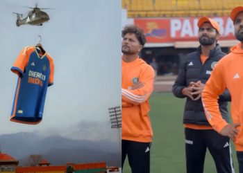 Rohit Sharma unveils Team India's uniform for the 2024 T20 World Cup
