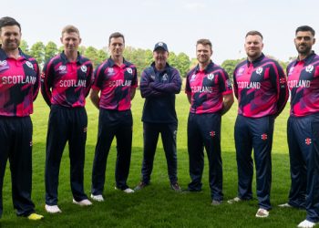 John Blain plays Scotland Cricket after the release from accusations of racist behaviour