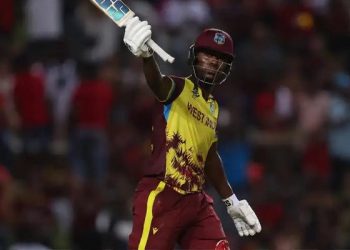 The timing of Sherfane Rutherford's knock was impeccable, as we witnessed: Rovman Powell