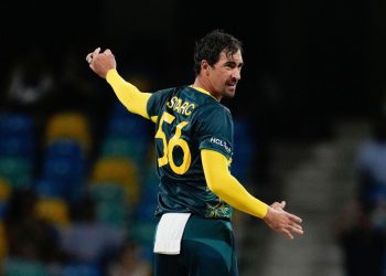T20 World Cup 2024: Mitchell Starc leaves Oman match early through injury worry 4 T20 World Cup 2024: Mitchell Starc leaves Oman match early through injury worry