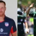 Rusty Theron asks Haris Rauf about ball tampering during USA game 6 Rusty Theron asks Haris Rauf about ball tampering during USA game
