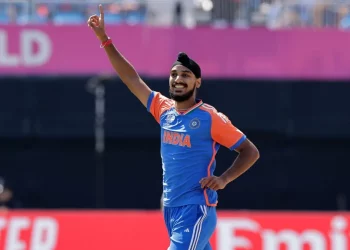 USA vs. IND: Arshdeep Singh becomes first Indian T20 World Cup bowler to pick wicket on first delivery.