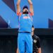 Yuvraj Singh gives Mohammed Siraj a fielding medal for his incredible catch against the United States at the T20 World Cup in 2024. 7 Yuvraj Singh gives Mohammed Siraj a fielding medal for his incredible catch against the United States at the T20 World Cup in 2024.