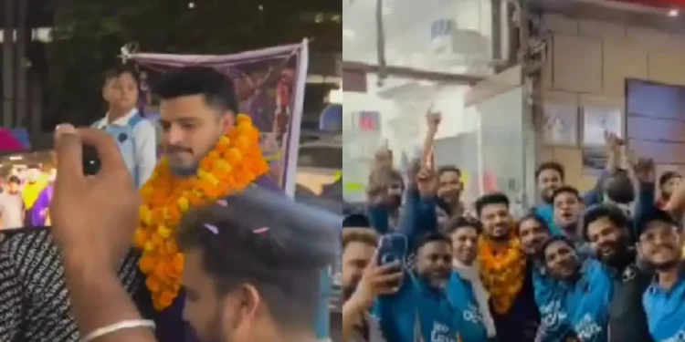 After IPL 2024 win, Ambala welcomes Vaibhav Arora as hero 1 After IPL 2024 win, Ambala welcomes Vaibhav Arora as hero