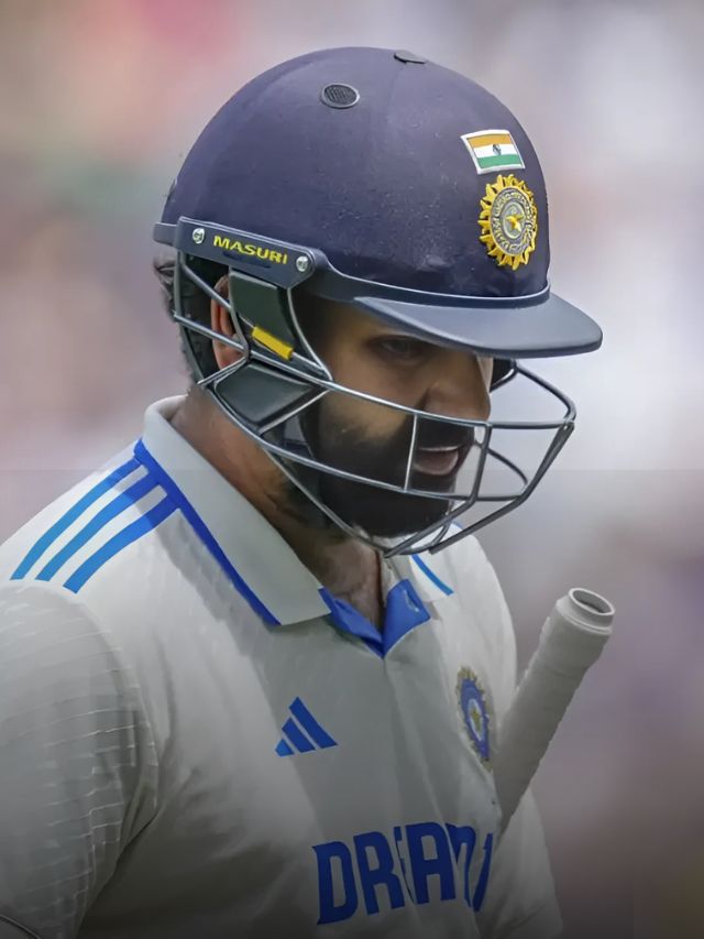 The 2024 test results for Rohit Sharma