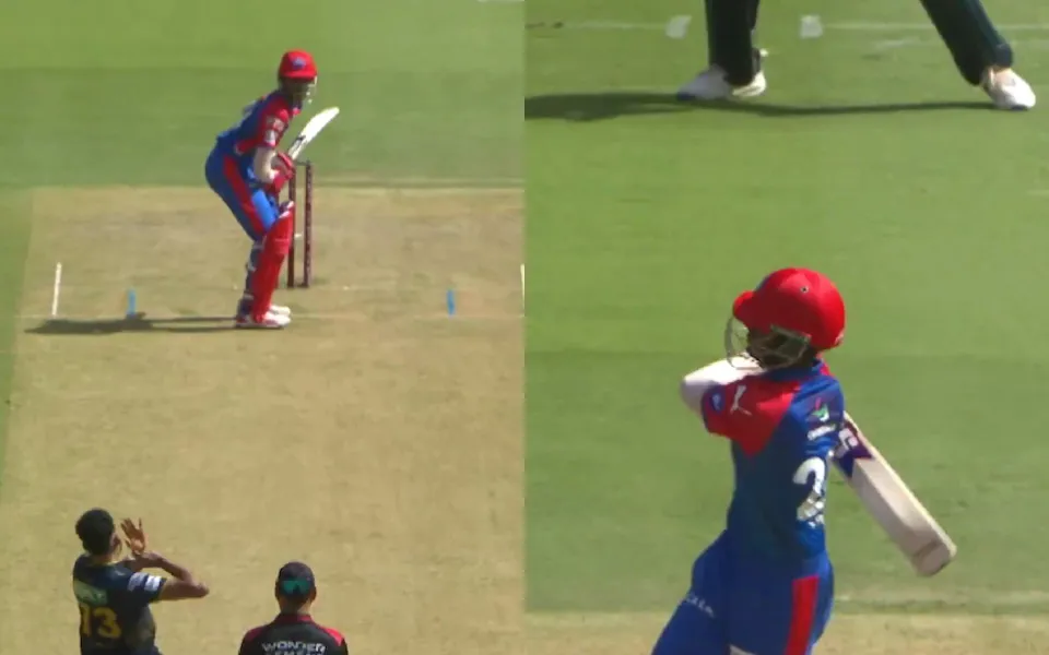 [Watch] IPL 2025: Abishek Porel sends Mohammed Siraj out of the park with clean strike