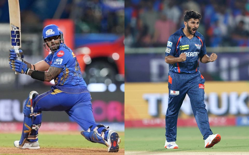 IPL 2025: MI vs LSG Stats & Records at Wankhede Stadium, Mumbai 3 1745664083019 Suryakumar Yadav vs Shardul Thakur