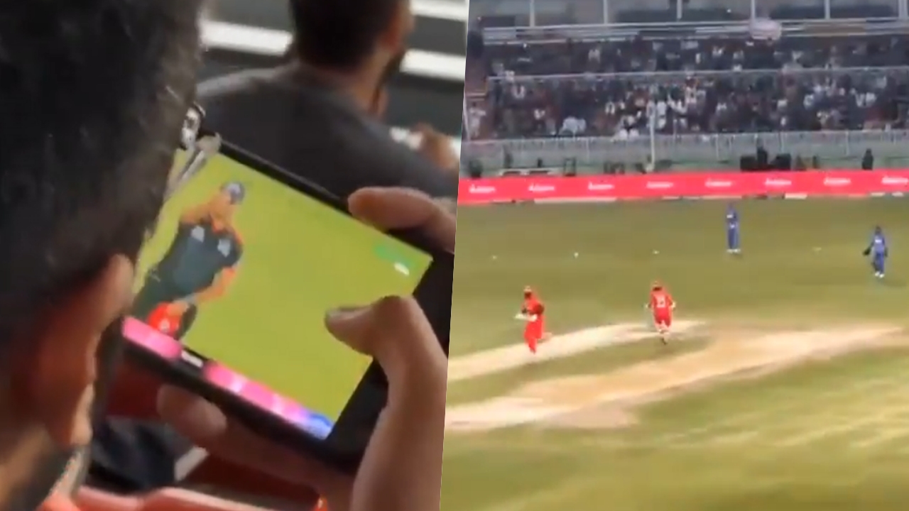 WATCH: Fan tunes into IPL 2025 during live PSL match, video goes viral
