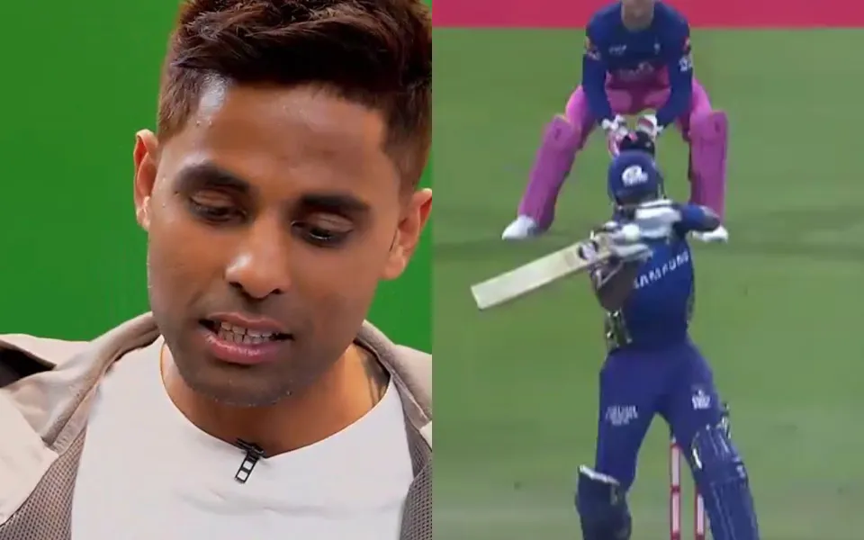 [WATCH] IPL 2025: Suryakumar Yadav reacts to his favourite shots, video goes viral