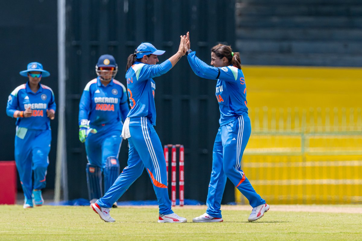 Why are Indian Women's team players wearing black armbands vs Sri Lanka Women?