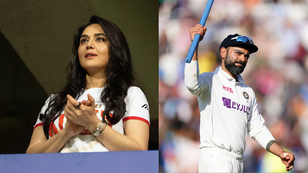 'Kohli brought so much character into the game'- Preity Zinta poured on her Kohli's retirement