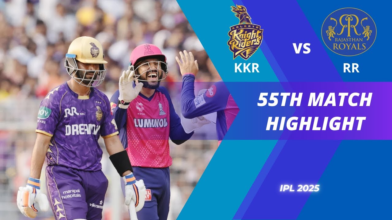 Kolkata Knight Riders vs Rajasthan Royals IPL Match 53 Full highlights 2025 | KKR vs RR