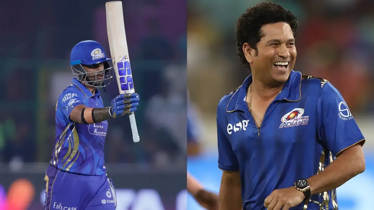 Stats: Suryakumar Yadav breaks Sachin Tendulkar's record of most runs in single IPL season for MI