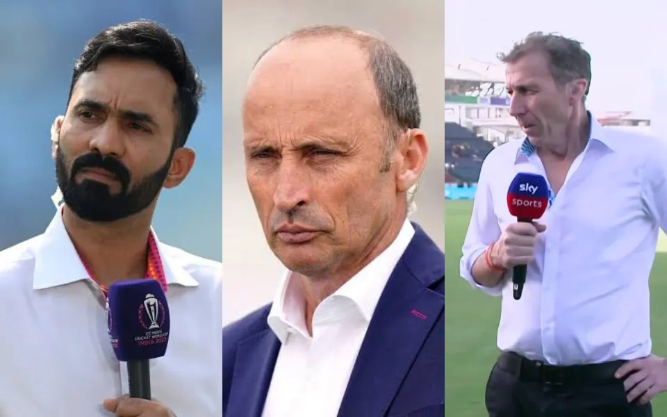 WATCH: Michael Atherton teases Dinesh Karthik over pause with Virat Kohli in IPL final