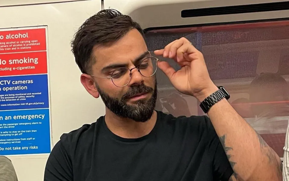 What is Virat Kohli doing right now?