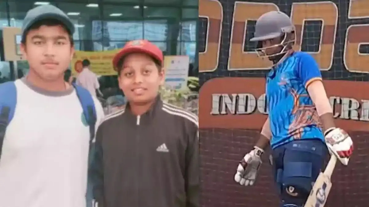 Ayan Raj, friend of 14-year-old IPL star Vaibhav Suryavanshi, hits record-breaking triple ton off just 134 balls