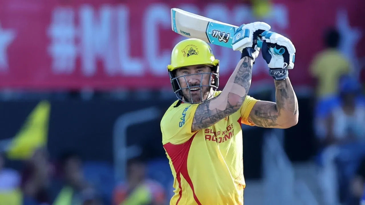 MLC 2025: Faf du Plessis etches name in history by setting new T20 world record