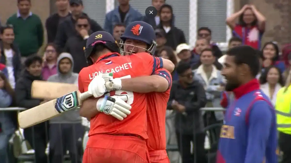 Scotland T20 Tri-Series: Netherlands defeat Nepal in first-ever triple Super Over 1 Scotland T20 Tri-Series: Netherlands defeat Nepal in first-ever triple Super Over!