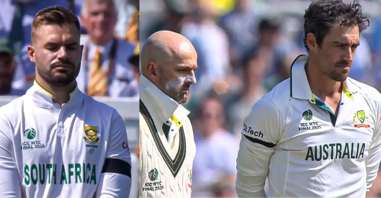 WTC Final 2025: Why Australian and South African players observed silence and wore black armbands?