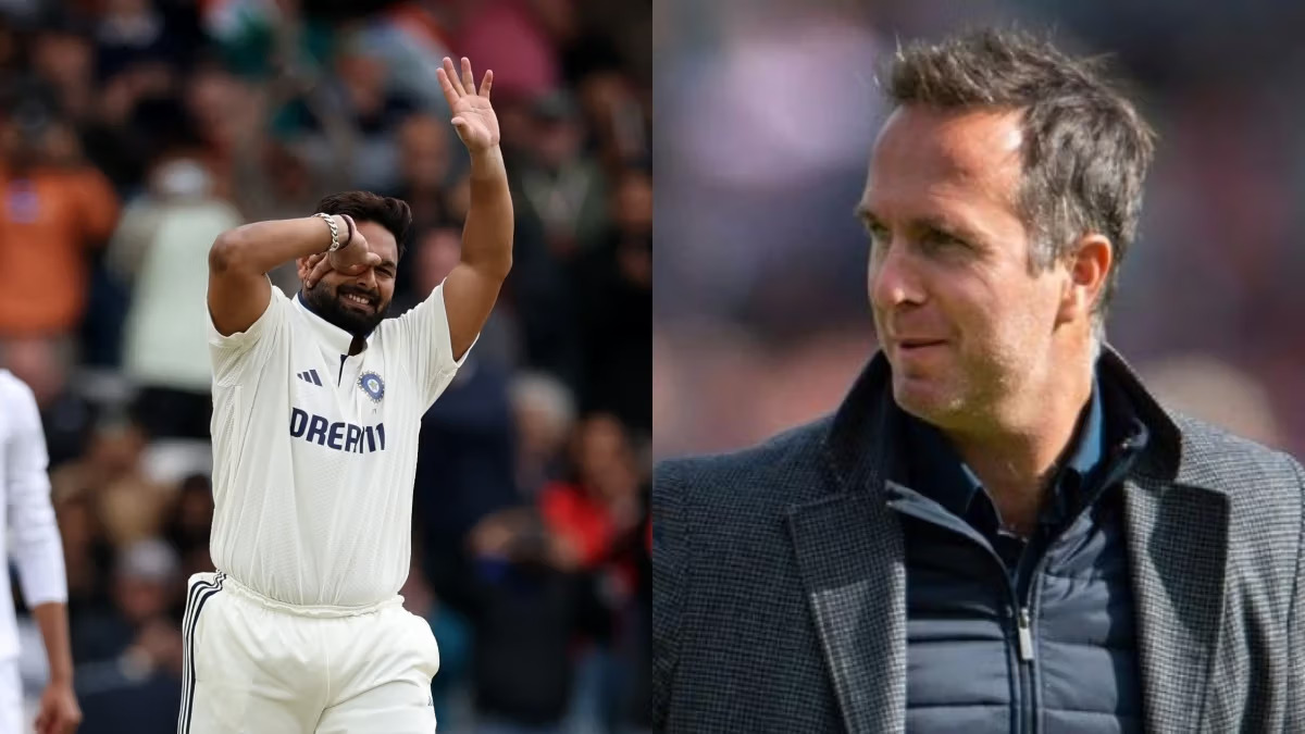 'I was waiting for that flip as well' - Michael Vaughan on Rishabh Pant's celebration after 2nd innings century 1 'I was waiting for that flip as well' - Michael Vaughan on Rishabh Pant's celebration after 2nd innings century