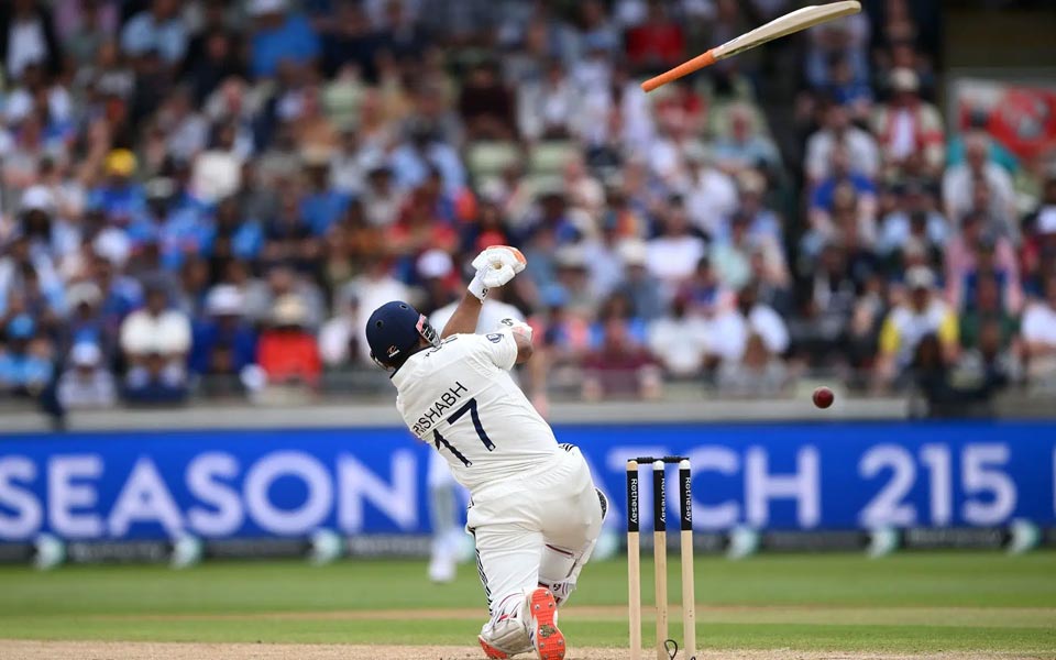 ENG vs IND 2025: 'I am not too focused' - Rishabh Pant on why bat slips off his hands while striking the ball