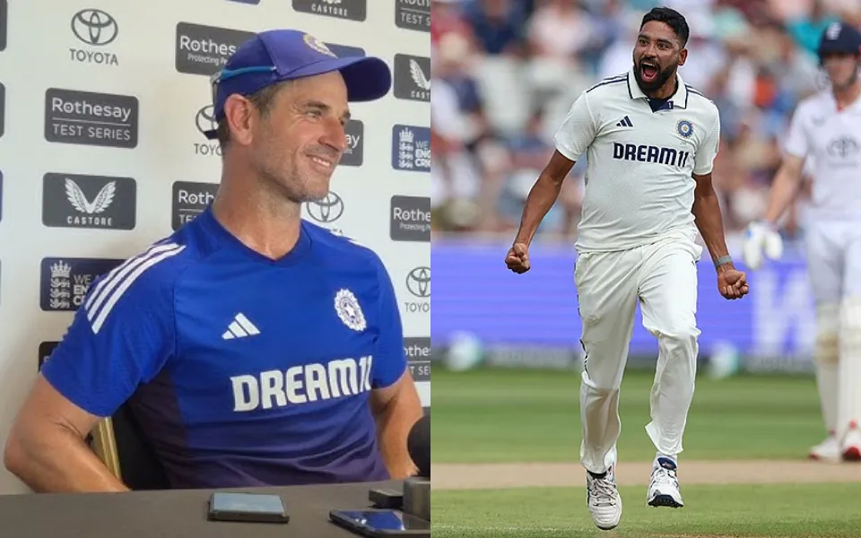 Mohammed Siraj, like a lion, important to manage his workload: Ryan ten Doeschate, India's assistant coach 1 Mohammed Siraj, like a lion, important to manage his workload: Ryan ten Doeschate, India's assistant coach