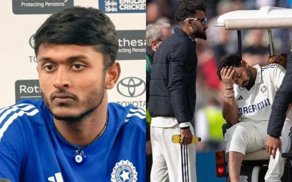 ENG vs IND 2025: Sai Sudharsan provides on update on Rishabh Pant’s injury after day 1of Manchester Test