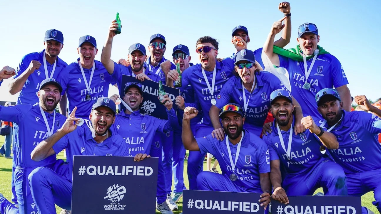 Italy create history by qualifying for 2026 T20 World Cup