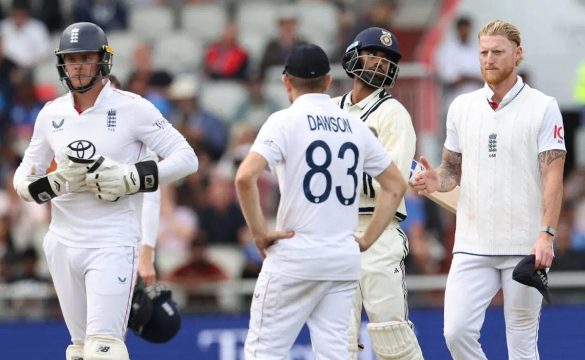 ENG vs IND 2025: 'India were able to live up to the pressure' - Ben Stokes after drew Manchester Test