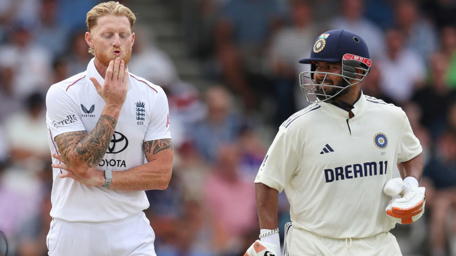 Ben Stokes praises Rishabh Pant's batting -'I absolutely love watching him play'
