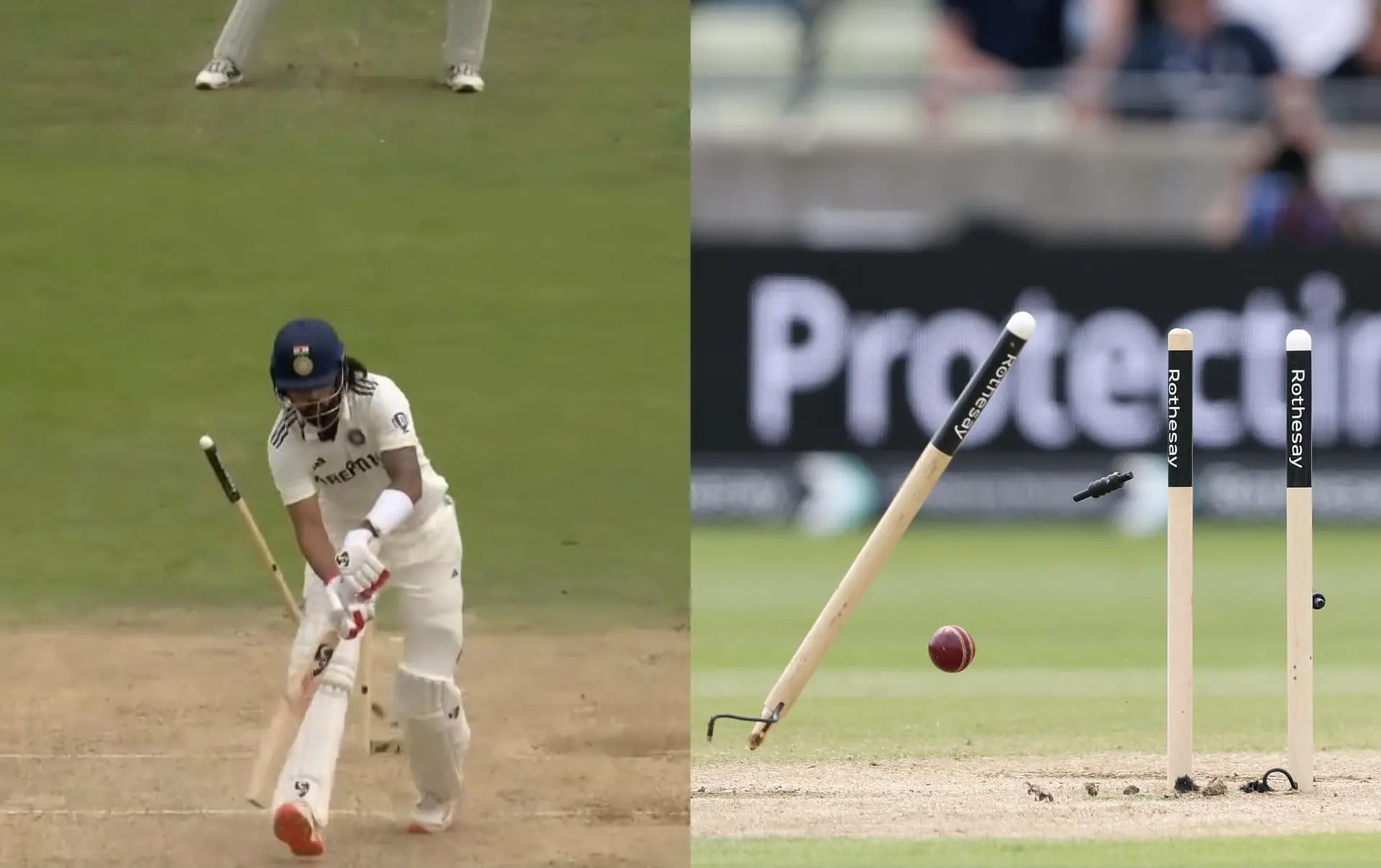 [WATCH] ENG vs IND 2025: Josh Tongue removes KL Rahul's middle stump at Edgbaston