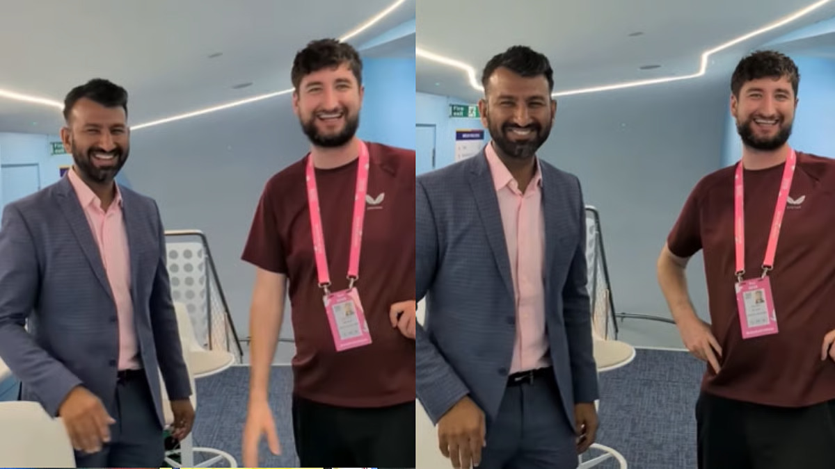 [WATCH] ENG vs IND 2025: Dinesh Karthik unveils Cheteshwar Pujara's 'proper lookalike'