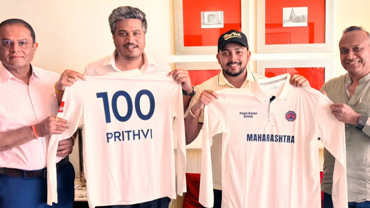 Prithvi Shaw confirms transfer to Maharashtra ahead of 2025–26 season