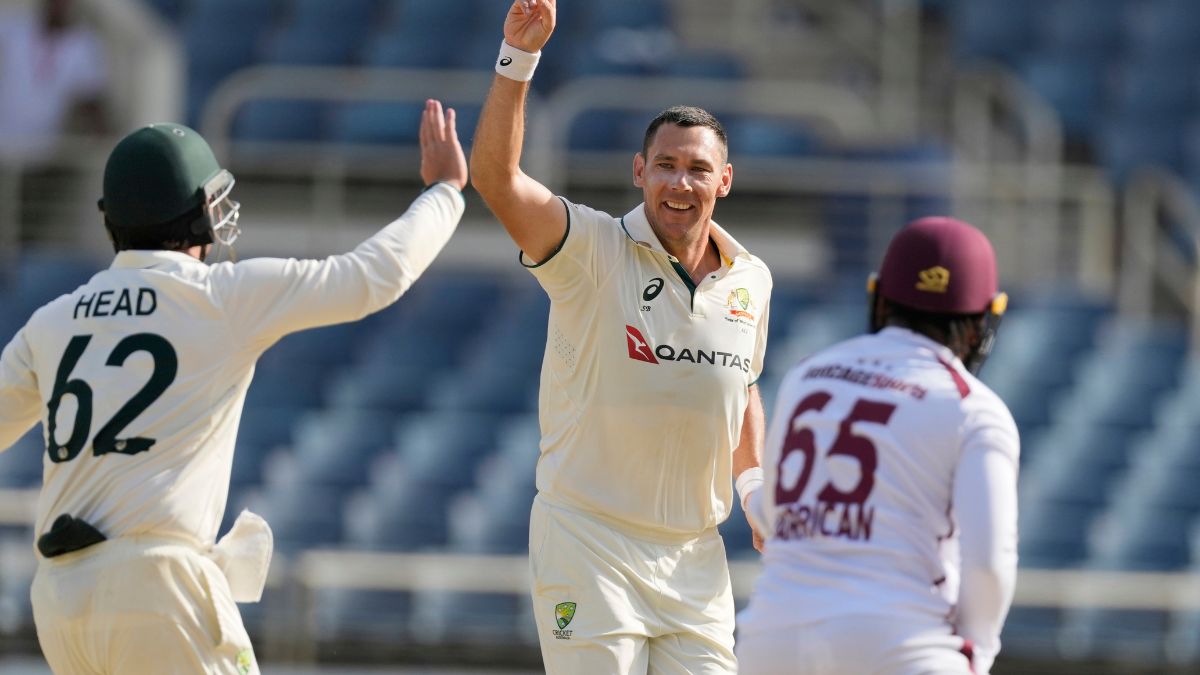 [WATCH] WI vs AUS 2025: Scott Boland finishes series in style with superb hat-trick