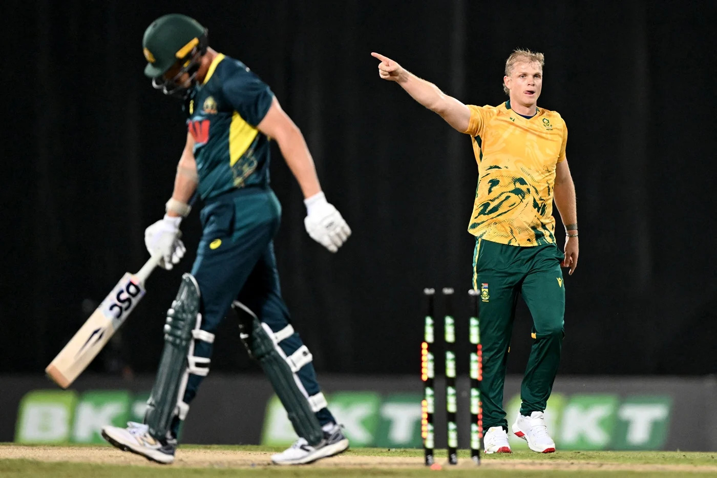 AUS vs SA 2025: Corbin Bosch handed demerit point for Ben Dwarshuis' dismissal in 2nd T20I