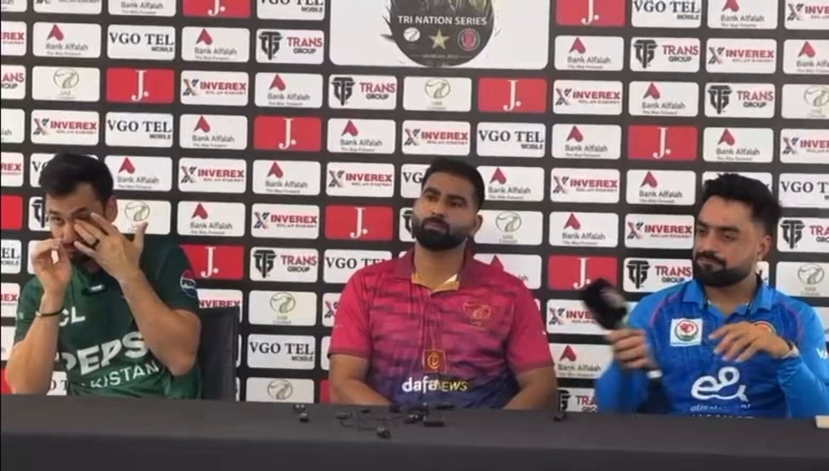 Watch: Salman Ali Agha smirks as reporter calls Afghanistan '2nd best in Asia'